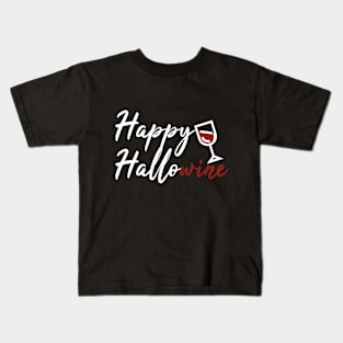 Happy Hallowine Kids T-Shirt